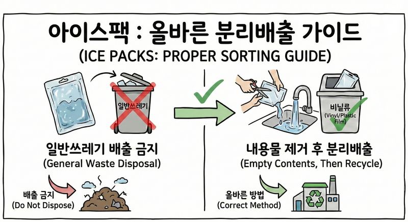 아이스팩 올바른 분리배출 방법