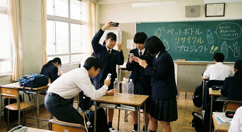 学校でEcoLensを使用