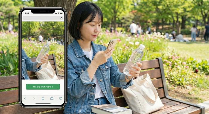 야외에서 EcoLens 사용하기